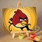 Angry Birds. Red bird. В полнолуние.